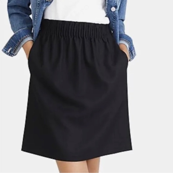 J. Crew Dresses & Skirts - J. Crew wool blend skirt | black | size 4